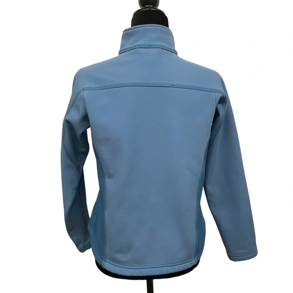 L.L. Bean Soft Shell Full Zip Jacket Fleece Lined with zipper pockets - Picture 11 of 12
